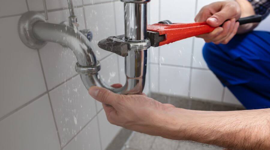 Acoustic Leak Detection in Strong, ME